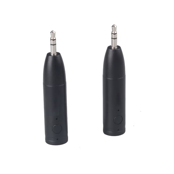 Bluetooth AUX-mottaker Stereo Liten 3,5 mm trådløs adapter for bilhøyttaler effektforsterker