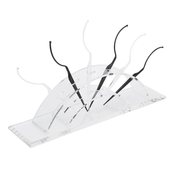 6 stk. falske øjenvipper display stick holder applikator værktøj 3D øjenvippe extensions stil prøvepinde