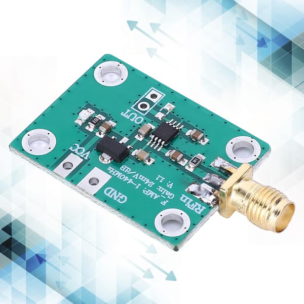 RF Logaritmisk Detektorkort AD8310 1‑440MHz Strømtester Måler Elektronisk Komponent