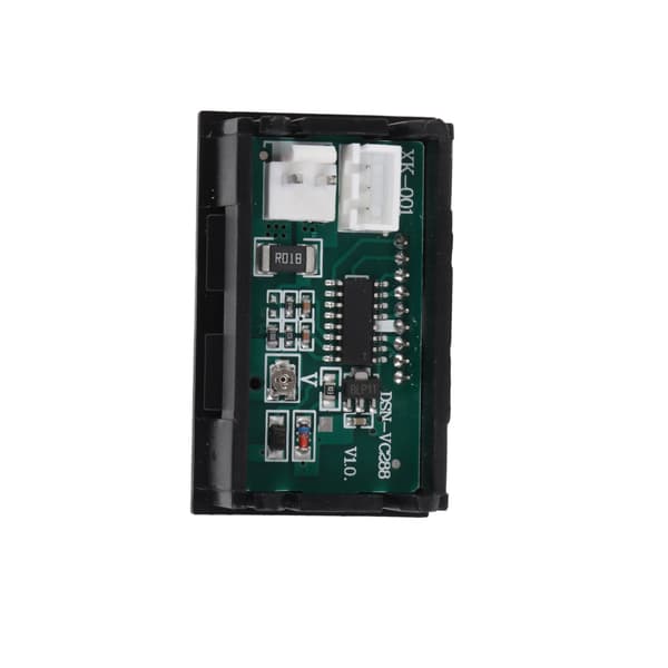 Digital strømvoltmeter LED rød og blå dobbel skjerm digitalt voltmeter ammeter DC0 til 100V 10A