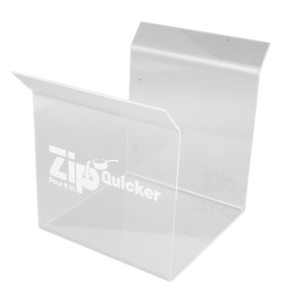 Ziplock-påshållare, påshållare i akryl, handsfree för att hälla rester, matpåshållare för kök, hem L