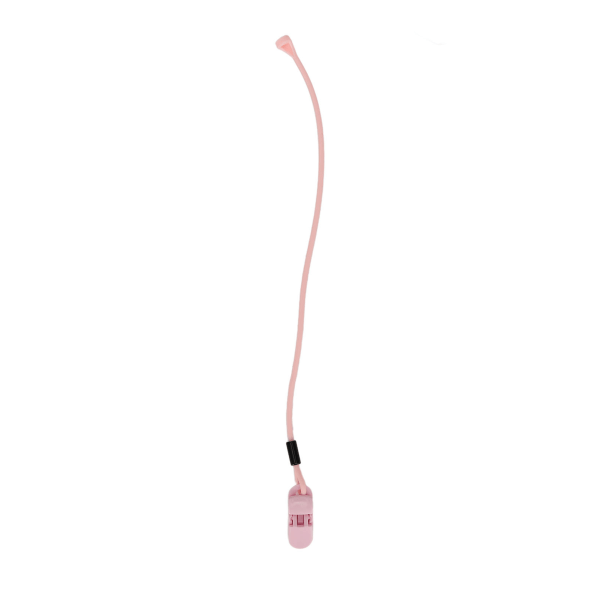 Høreapparatklemmer Høreapparat Silikon Anti Lost Snorklipsholder Tilbehør for enkeltørehøreapparater lyser rosa