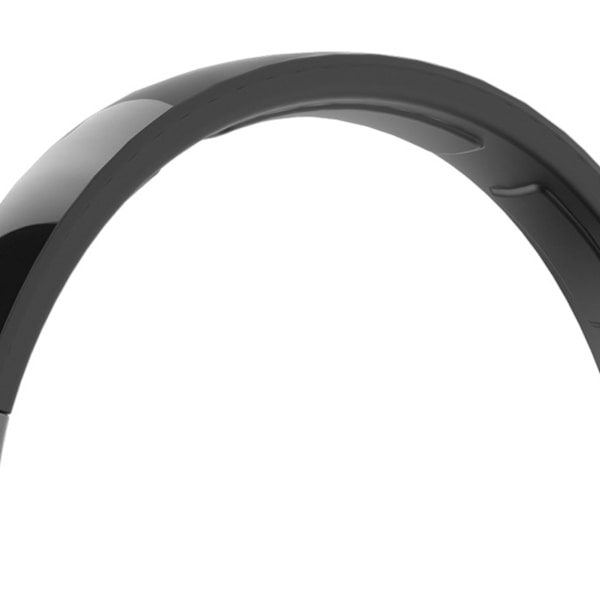 Bluetooth-headset kraftig bas stereo blød behagelig trådløs Bluetooth-hovedtelefon til computer mobiltelefon sort