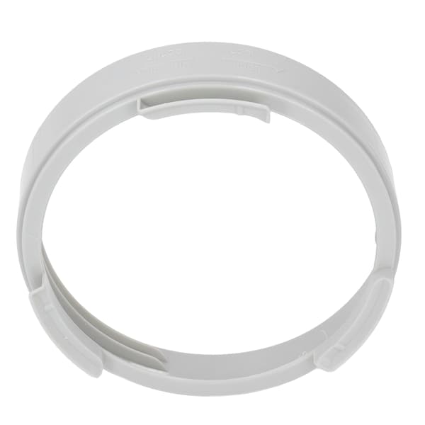 Luftkonditioneringsavgasanslutning Koppling ABS 150 mm Adapter för byte
