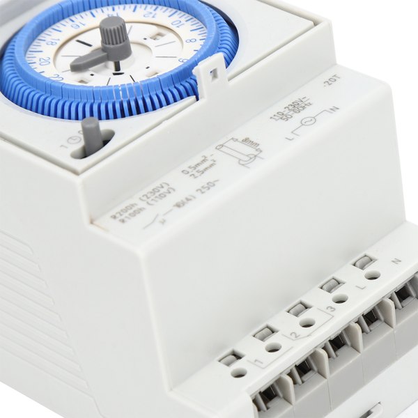 SUL181D mekanisk timer 15 minutter 24 timer timer tid bryter relé 250VAC 16A-1 stk
