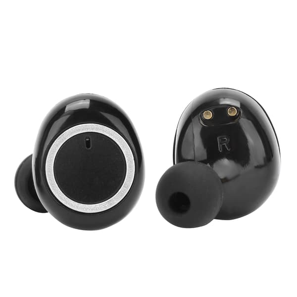 BTH‑i30 Bluetooth 5.0 Stereo Ægte Trådløs Høretelefon Støjreduktion Binaural Headset Sølv Sort