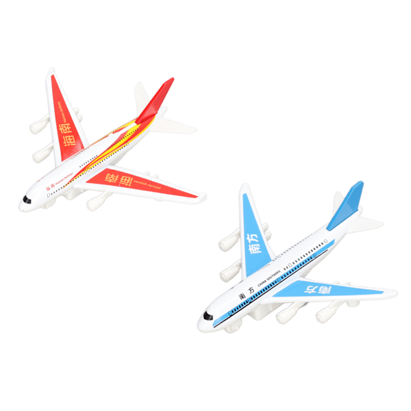 1:60 2 stk. Legetøjsfly i metal - B