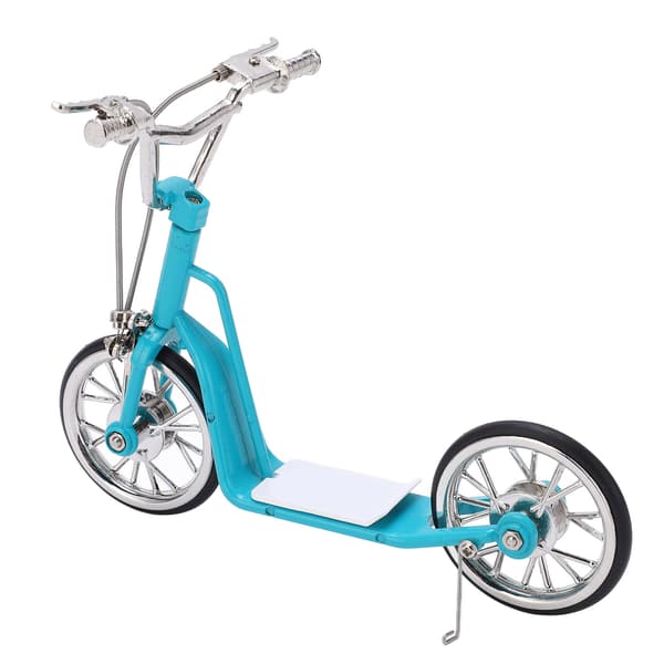 Dækscooterlegetøj Levende simuleringsdesign Smuk udsøgt tekstureret legering Miniature scooterpyntmodel