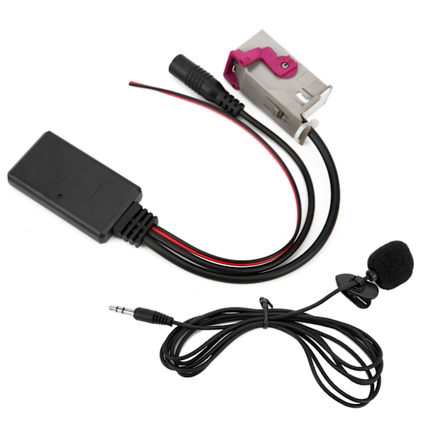 Bluetooth-modul för bil AUXIN-kabel Trådlös mikrofonadapter Ersättning för A3 A4 A6 A8 TT R8 RNSE 32Pin DC12V