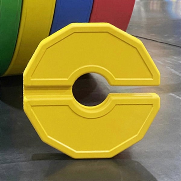 4 st Gym Mikro-Typ Viktskivor Hantel Fraktionell Skiva 0,25kg Grön