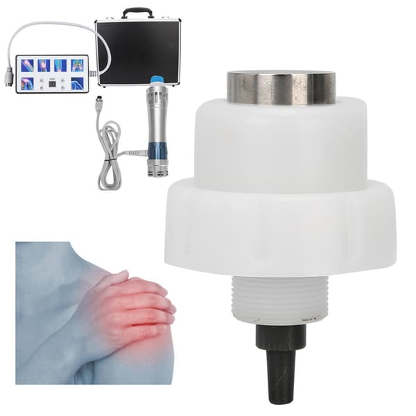 Massage Probe Udskiftningstilbehør til Shockwave Therapy Smertelindring ED Fysioterapi Maskine 20mm Konkav Probe