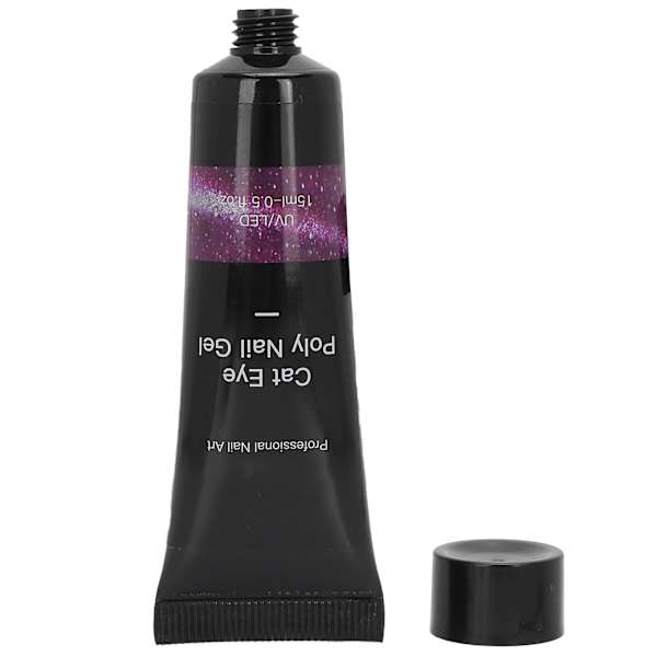 Professionel negleforlængelsesgel pailletter neglekunst soak off UV gel manicure værktøj 15mlRE09‑63