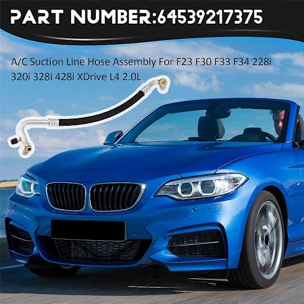 A/C Sugledning Slangmontering för F23 F30 F33 F34 228i 320i 328i