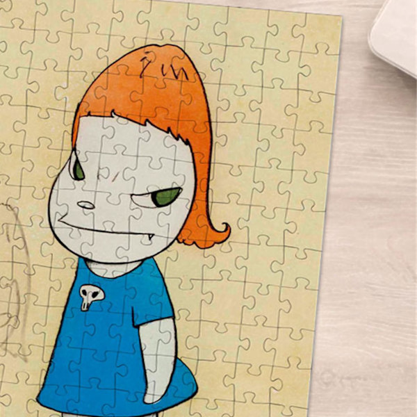 Tegneseriepuslesæt Jigsaw Papir DIY Legetøj Familie Interaktivt Spil Gaver til Børn Unge Voksne 300stk 15 X 10,2in