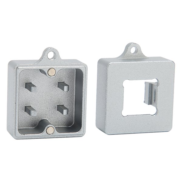 Tastaturbryteråpner Magnet Matt Aluminium Bryteråpner for Cherry MX for Kailh for Outemu for Gateron Keyboard Switch Grå