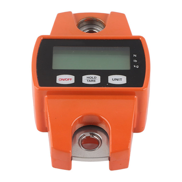 Bärbar LCD digital elektronisk hängande viktvåg 300 kg med krok
