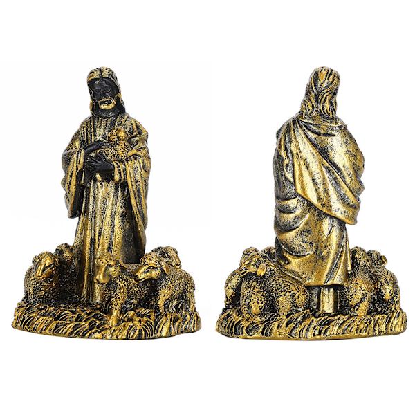 Resin Jesus Statue Ornamenter Religiøse Figurer Håndverk Hjemmekontor Dekorasjon
