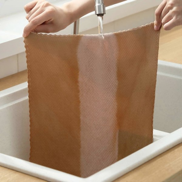 Mikrofiberdukar Rengöringsdukar 10 Fiskfjällsrengöringsdukar 25x25cm, Miljövänlig Återanvändbar Handduk för Kök Glas Bilfönsterrengöring