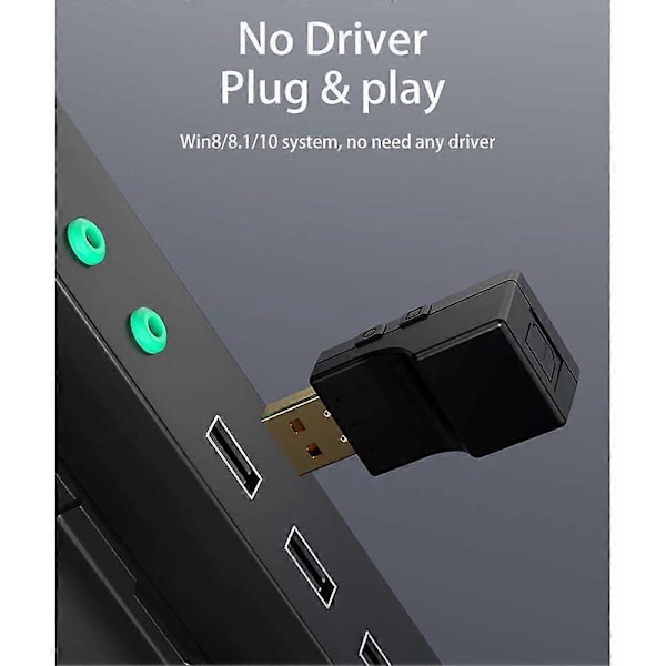 SPDIF Bluetooth 5.0 Ljudsändare Optisk Adapter för Switch