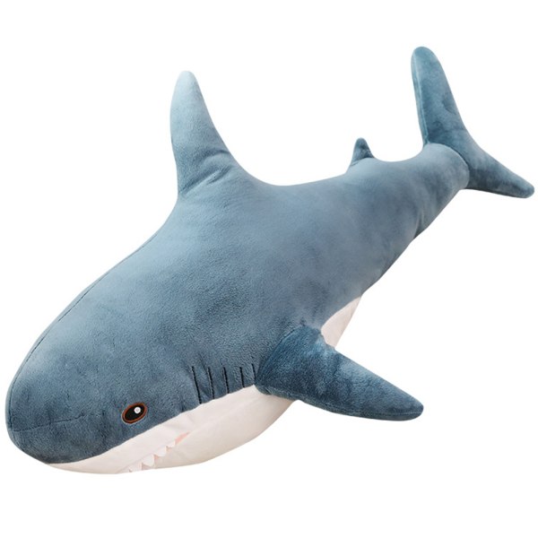 Tecknad Shark Plyschleksak - 45 cm Ocean Aquatic Animals Docka för barn - Födelsedagspresent