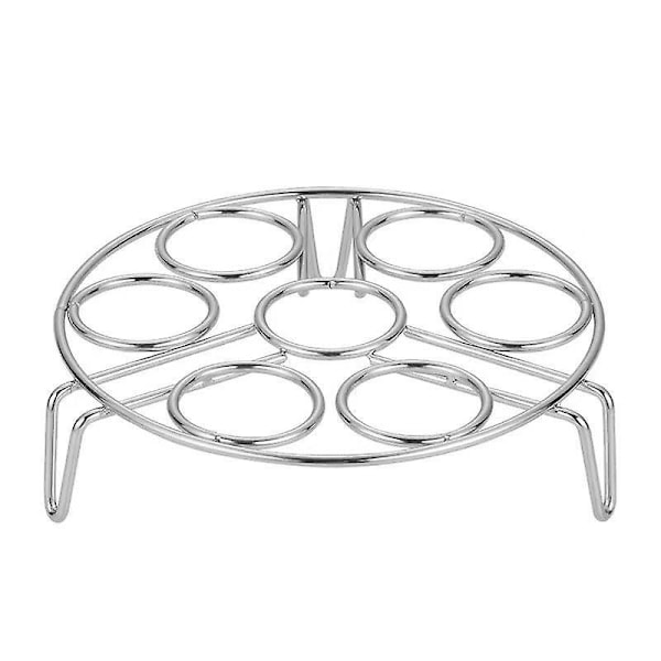 Äggkokare i rostfritt stål med non-stick-beläggning, PFOA-fri, kompatibel med 6,29 tum rack