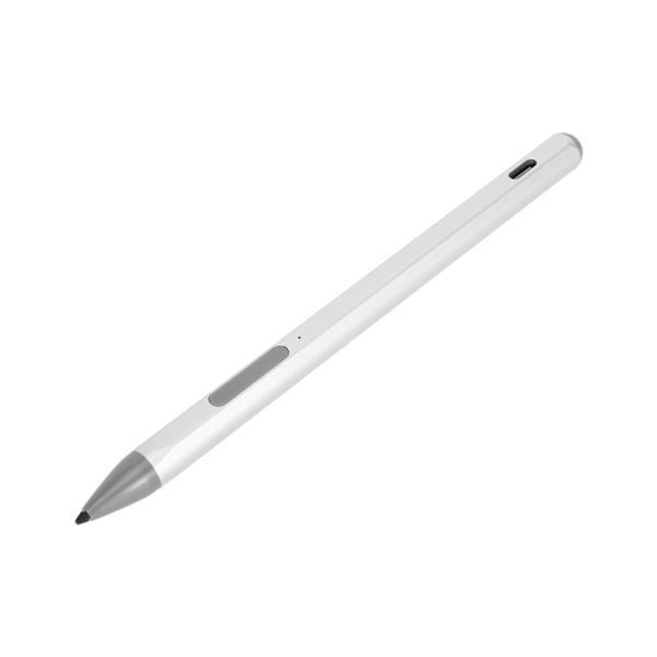 For Pro 3 Stylus 4096 Trykkfølsomhet Palm Rejection LED-indikator Aluminiumlegering Smart Pen for Tablet Skrivekontroll Sølvfarge