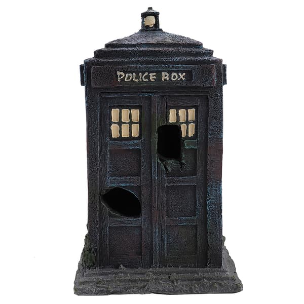 Holdbar Simulations Resin Sentry Box Akvarium Ornamenter Dekor Tilbehør