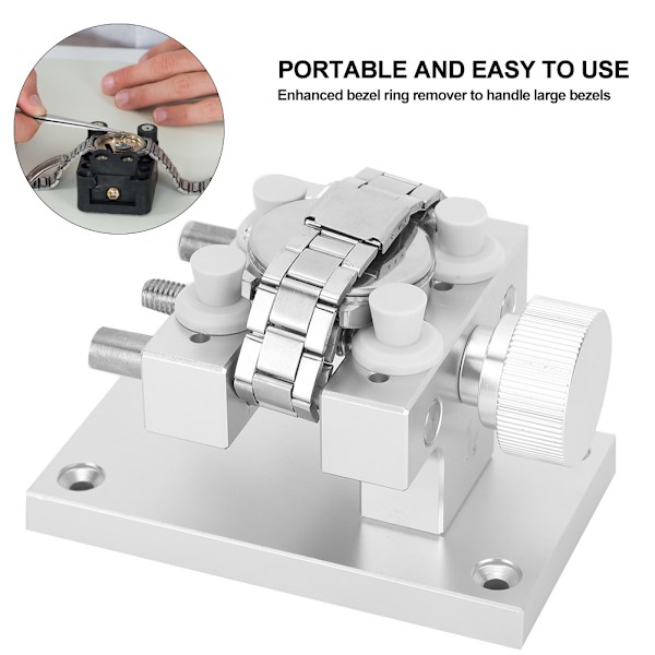 Stort watch Case Watch Hållare Watch Reparationsverktyg för Watch Back Case Öppning Batteribyte