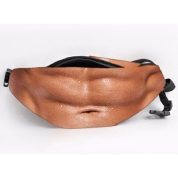 Anti-stöld unisex Casual Waist Pack Pengabälte för säkert resor