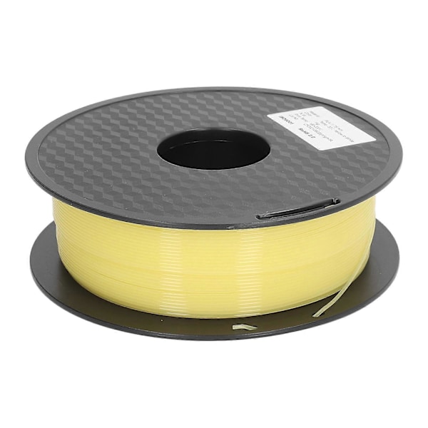 3D-skrivarfilament 1,75 mm PLA Värmefärgskiftande Gul till Vit kompatibelt med FDM-förbrukningsmaterial