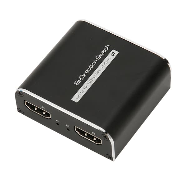 8K HD Multimedia Interface Toveisbryter 48 Gbps 4K 120 Hz HD Multimedia Interface Splitter 2 inn 1 ut for PS4 for Xbox