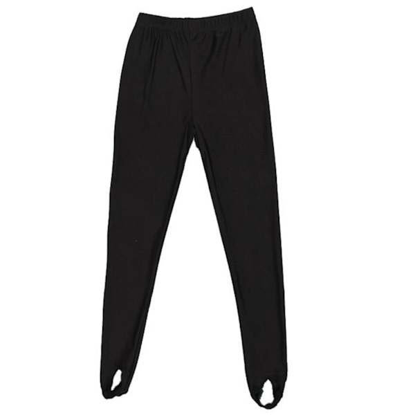 Barn Dansbyxor Svart Mångsidig Stilren Hög Elastisk Andningsbar Hudvänlig Bekväm Barn Atletisk Leggings för Pojkar Flickor 100 Storlek/65