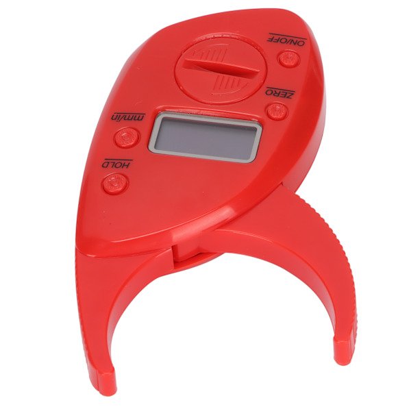 Fat Caliper Tester Body Fat Elektronisk Caliper og målebånd til nøjagtig måling af BMI Hudfold FitnessRed