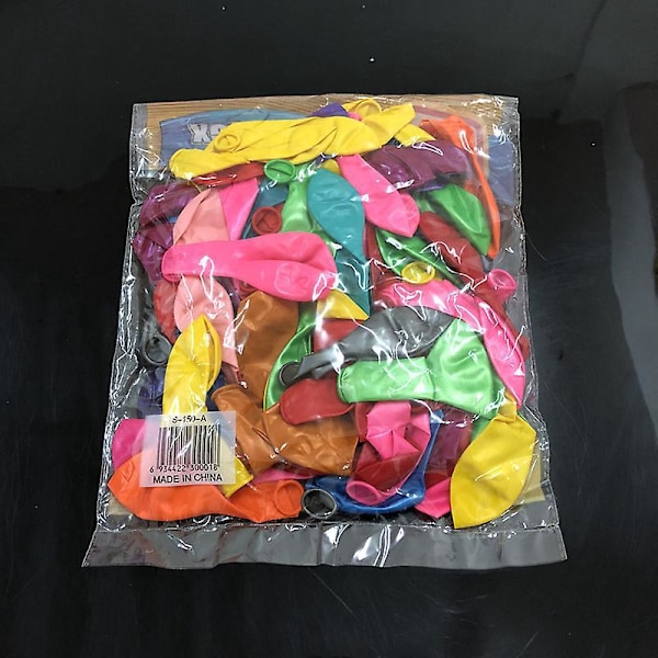 Regnbue Latexballonger, 12 Assorterte Farger, Perfekt for Fester og Feiringer