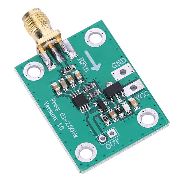 -72dBm-2dBm RF Power Meter Logaritmisk Detektor Mikrobølge Radio Frequency Detection Module