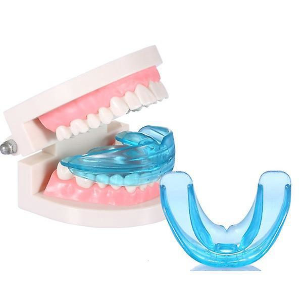 Instant Fit Single/Double Braces Mundskydd för Ungdomar och Vuxna - Övre och Nedre Tänder Skydd för Sport