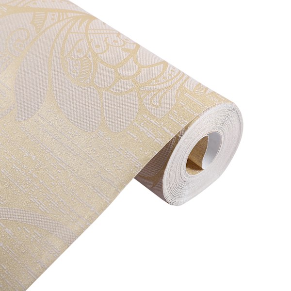 3D präglad tjockad fjäril blomma non-woven tapet vardagsrum TV bakgrund väggpapper