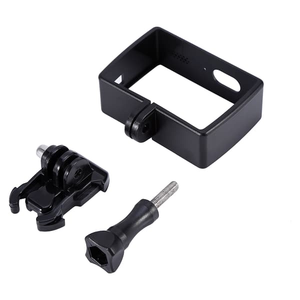 Hus Side Mount Beskyttelsesramme Etui Med Mount Adapter Til Xiaomi YI 4K Til XiaoYi 2