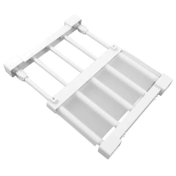 Utvidbar skapdeler for skap, uten spiker, 23-30 cm / 9,1-11,8 tommer lang
