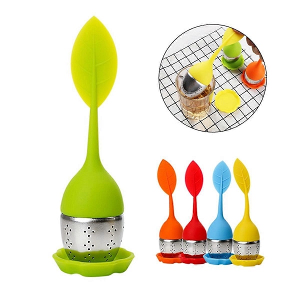 Te-infusers, te-servis filter doftande te-verktyg te-sil