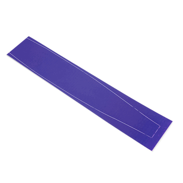 for PS5-konsoll Mellomhud Ripebestandig integrert midtstripe-klistremerke Konsoll Senterdel Beskyttelsesstrimmelfilm Lilla