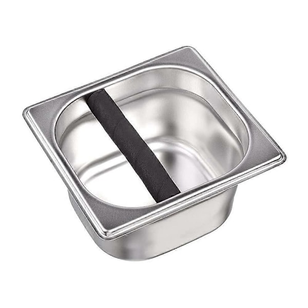Espresso Knock Box i Rustfrit Stål