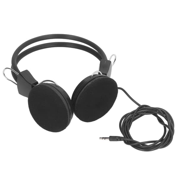 Metaldetektor Headset 32mm Hi Fi Højttaler 3.5mm Interface Høretelefon til Telefon Tablet PC