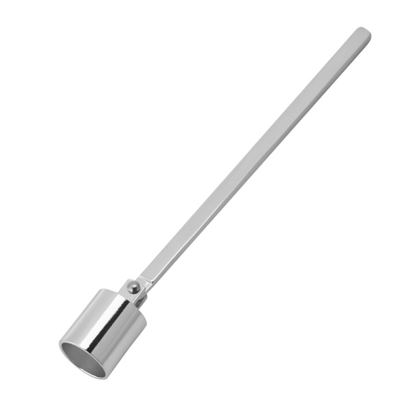 Mode rostfritt stål raka rörformade ljus Snuffer Wick Trimmer Cover Handverktyg