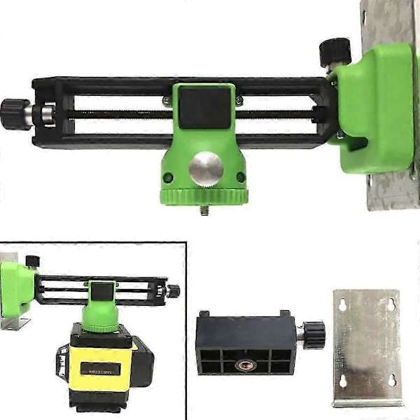 Linjelaser Positioneringsbase Laservaterpas Adapter Laservaterpas Beslag Justerbar