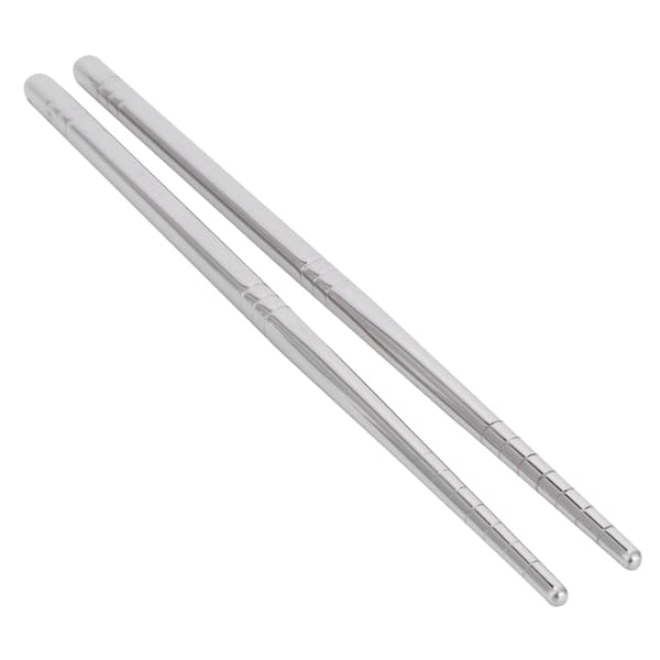 1 par spisepinner 304 rustfritt stål spisepinner bestikk kjøkkentilbehør 17,5 cm