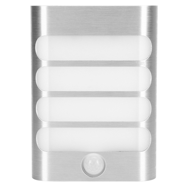 LED-bevegelsessensor nattlys USB-lading induktiv vegglampe for soverom korridor hvit
