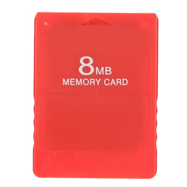 För PS2 minneskort Höghastighets 8MB spelminneskort Stöder FMCB1.966 och alla spelRöd