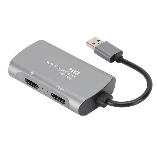 Z31 1080P ljudvideofångstkort HDMI/F till HDMI/F+ USB2.0/M stöder lokal loop out