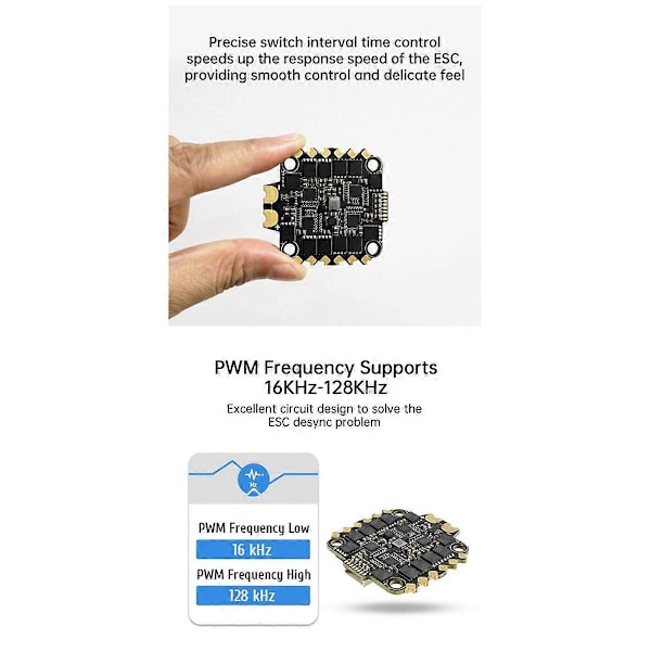 E70 G2 2-8S 70A Firmware 128K 4 IN 1 ESC FPV-kilpa-ajoon AM32